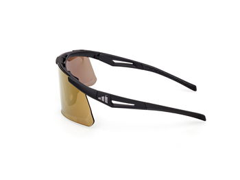 Das Bild zeigt die Bügel der Adidas Sport Sonnenbrille SP0107 02G.